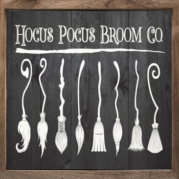 Hocus Pocus Broom Co Black